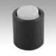 Dispositivos de apoio com esfera autoalinhante com O-ring, forma K, com esfera de POM (Poliacetal) plana e face lisa
