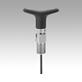 Actuating elements for remote control, stainless steel with T-grip, Bowden cable systems