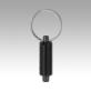 Indexing plungers, steel or stainless steel, without collar, with stainless steel pull ring, no locknut