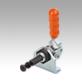 Toggle clamps push-pull with mounting bracket