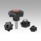 Star grips similar to DIN 6336 