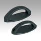 Pull handles, Form A, with baseplate