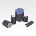 Dispositivos de apoio com esfera autoalinhante com O-Ring