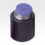 Dispositivos de apoio com esfera autoalinhante com O-ring e elementos de encaixe substituíveis, forma P, encaixe em aço inoxidável com superfície de poliuretano