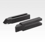 Clamp straps open U with pin and protective insert