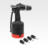 Pneumatic installation tools for threaded inserts
