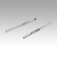 Telescopic slides, stainless steel for side mounting, full extension, load capacity up to 80 kg