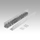 Mounting bracket, steel, for telescopic slides, Form B
