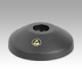 Swivel feet plates antistatic, Form A