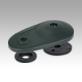 Swivel feet plates extended, plastic, Form D