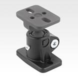 Abraçadeiras de conexão tubular de plástico com pedestal e articulação esférica