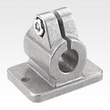Abraçadeiras com flange em alumínio
