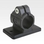 Abraçadeiras com flange em plástico