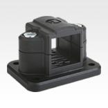 Abraçadeiras com flange em plástico