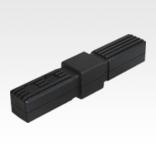 Conector de encaixe peça de união para tubos quadrados