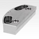 Mordentes lisos adequados para mordente oscilante Morsa de 5 eixos compacta