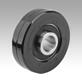 Guide rollers plastic cylindrical without pin -Form B