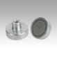 Magnets shallow pot, SmCo, Form B