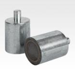 Magnete rund mit Zapfen (Stabgreifer) aus AlNiCo