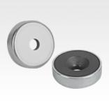 Magnete mit Senkbohrung (Flachgreifer) aus Hartferrit