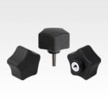 Manípulos de cinco pontas ergonômicos