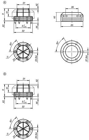 Grampo de fixação multiforme para fixação externa