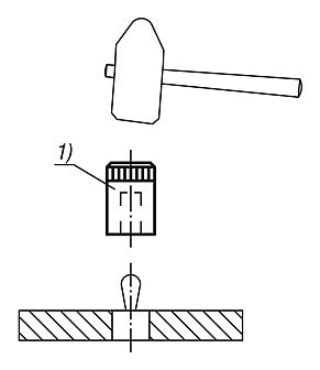 Ferramenta para montagem para posicionadores de efeito lateral com mola com molas de plástico