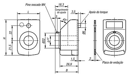 Indicador de posição programado