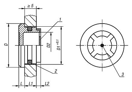 Visores de nível de óleo para compressão