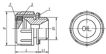 Parafusos de ventilação com proteção anti-respingos