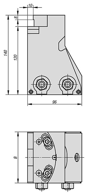 Pendulum jaws 5-axis-clamping-system compact