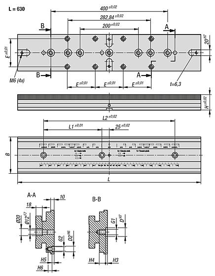 Baseplates KIPPflexX 5-axis vice
