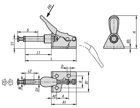 Minigrampo tipo torpedo com console