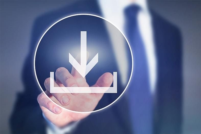 Área de download para fornecedores